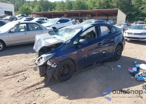 2015 Toyota Prius Two from USA, damaged, VIN JTDKN3DU5F0443729